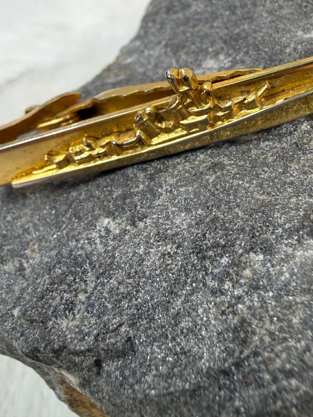 Vintage gold tone